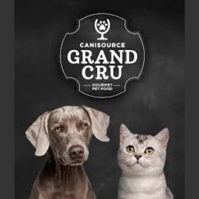 Grand cru, Canisource, dog food, natural, human grade pet food, fruits, digestion, allergies, helps with tatar, joint mobility