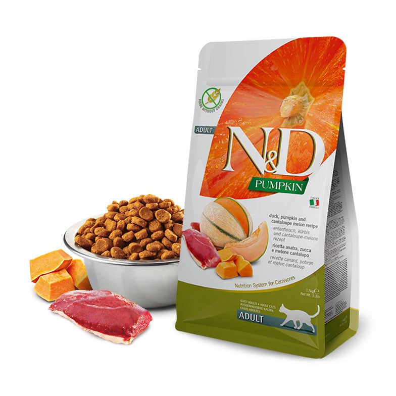 Farmina N&D Pumpkin Grain-Free Dry Cat Food – The Angels Pet Store
