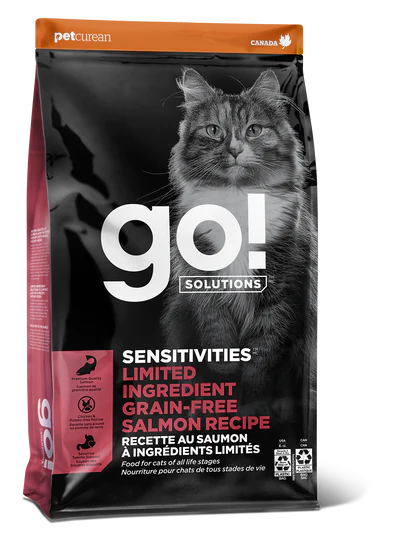 PETCUREAN GO! - Sensitivities Limited Ingredient Grain-Free Dry Cat Food