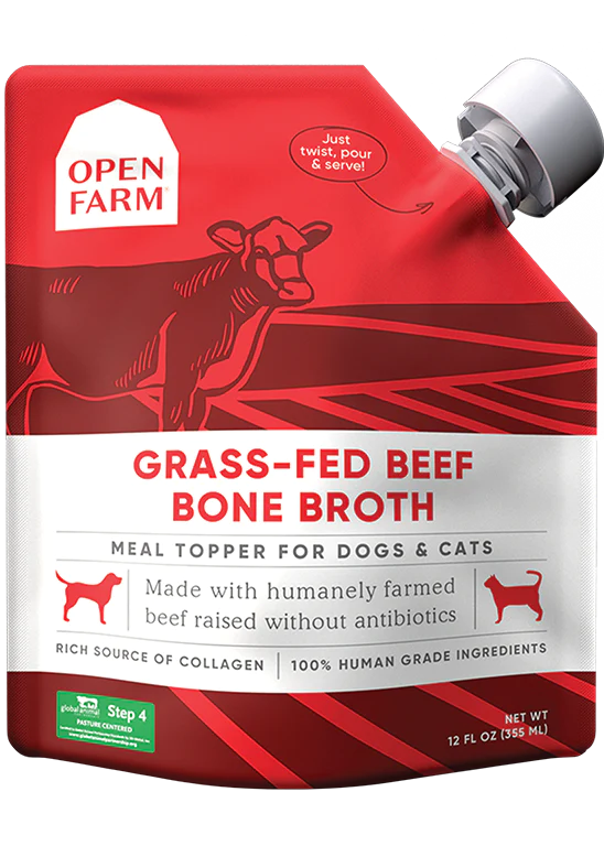 Open Farm for Dogs & Cats - Bone Broth Meal Topper