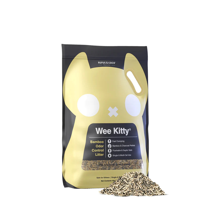Rufus Coco Wee Kitty Bamboo Clumping Cat Litter The Angels Pet Store