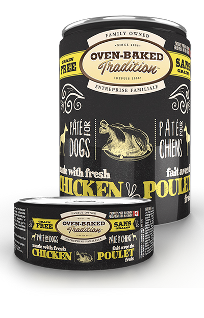 Oven Baked Tradition Adult Chicken Grain Free Wet Can 
