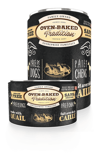 Oven Baked Tradition Adult Quail Grain Free Wet Can Dog