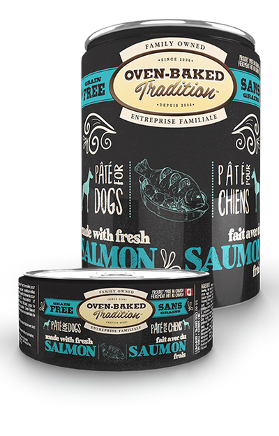 Oven Baked Tradition Adult Salmon Wet Can Dog Grain Free