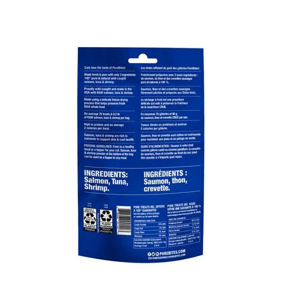 PureBites - Ocean Medley Freeze-Dried Cat Treat - 22gm