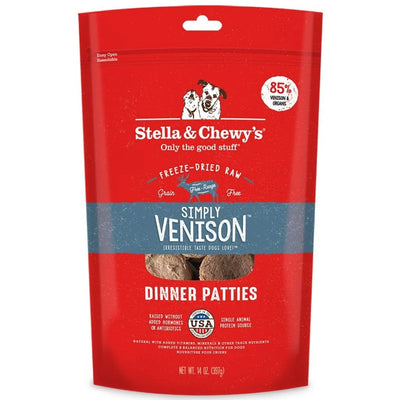 Stella & Chewy's - Simply Venison Freeze Dried Dinner Patties for Dogs
