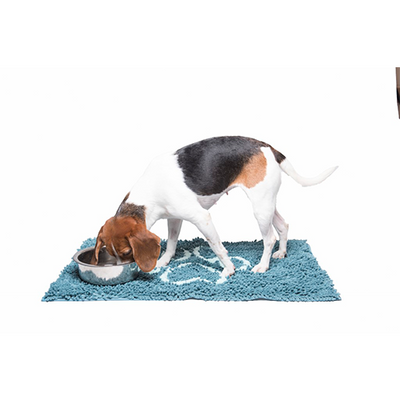 Dog Gone Smart - Dirty Dog Doormat - Pacific Blue 31" x 20"