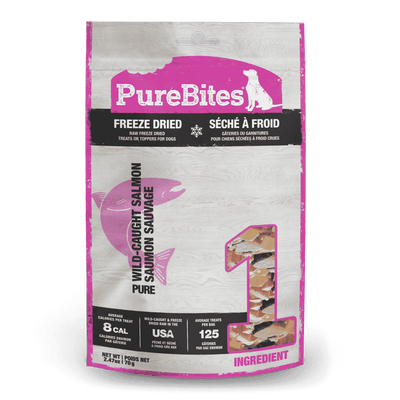 PureBites for Dogs - Salmon Freeze Dried Treats