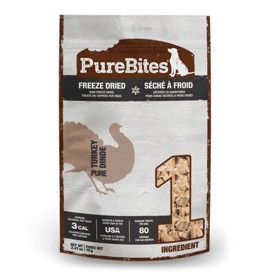 PureBites for Dogs - Turkey Breast Freeze Dried Treats