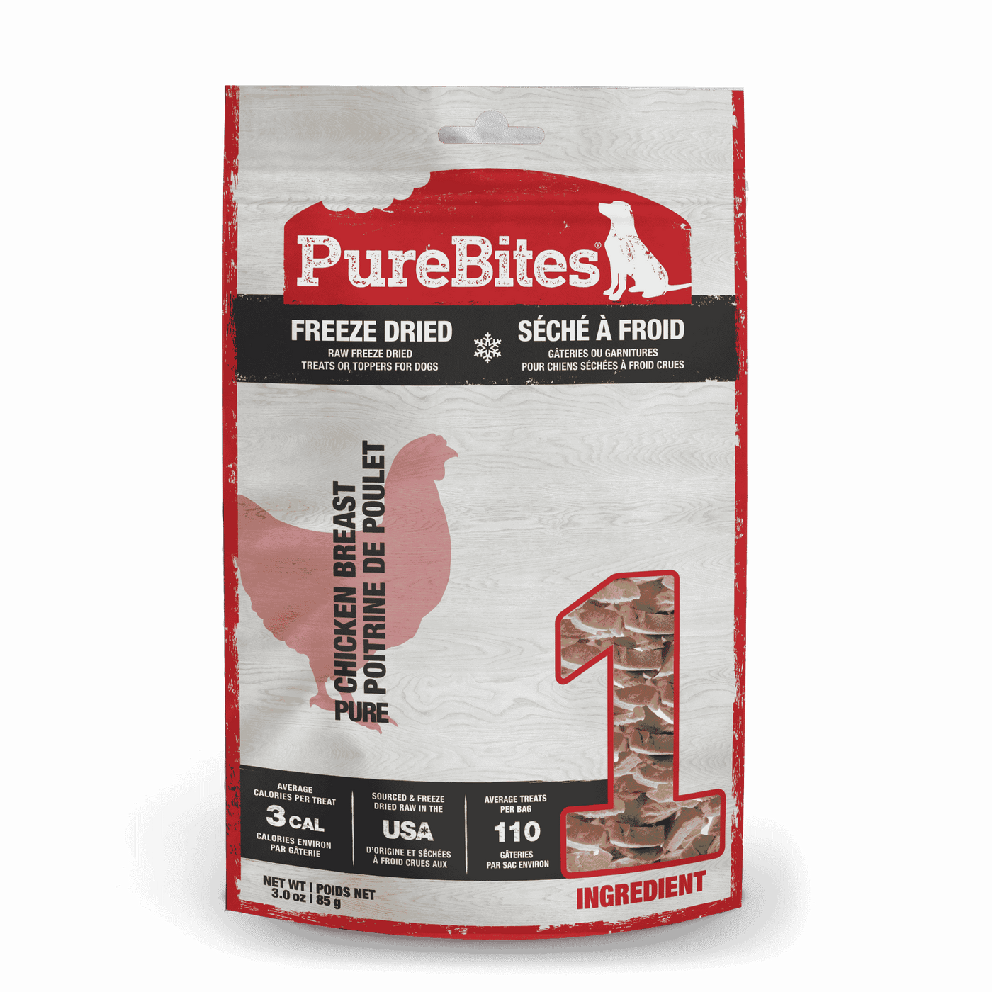 PureBites for Dogs - Chicken Breast Freeze Dried Treats