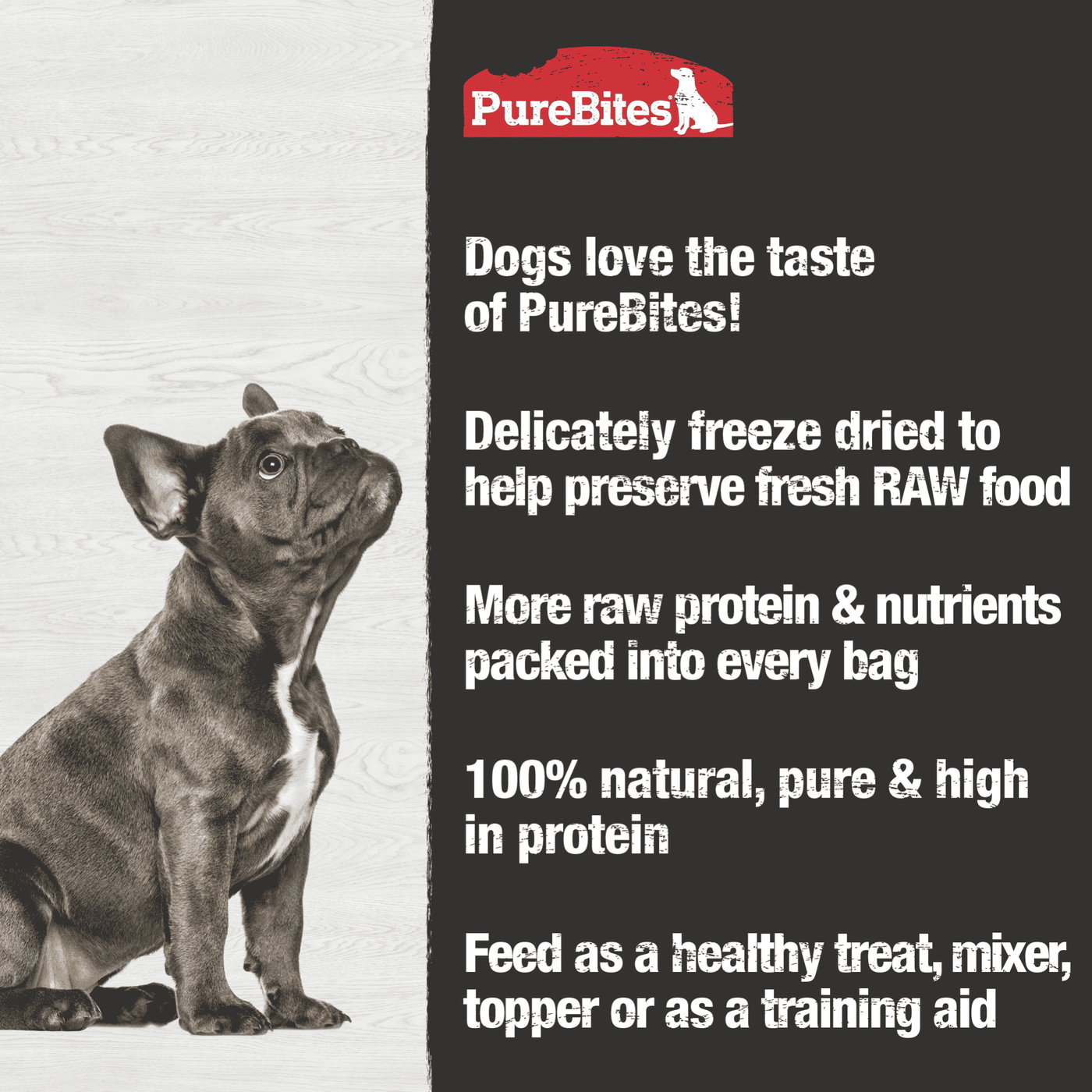 PureBites Chicken Breast Freeze Dried Dog Treats