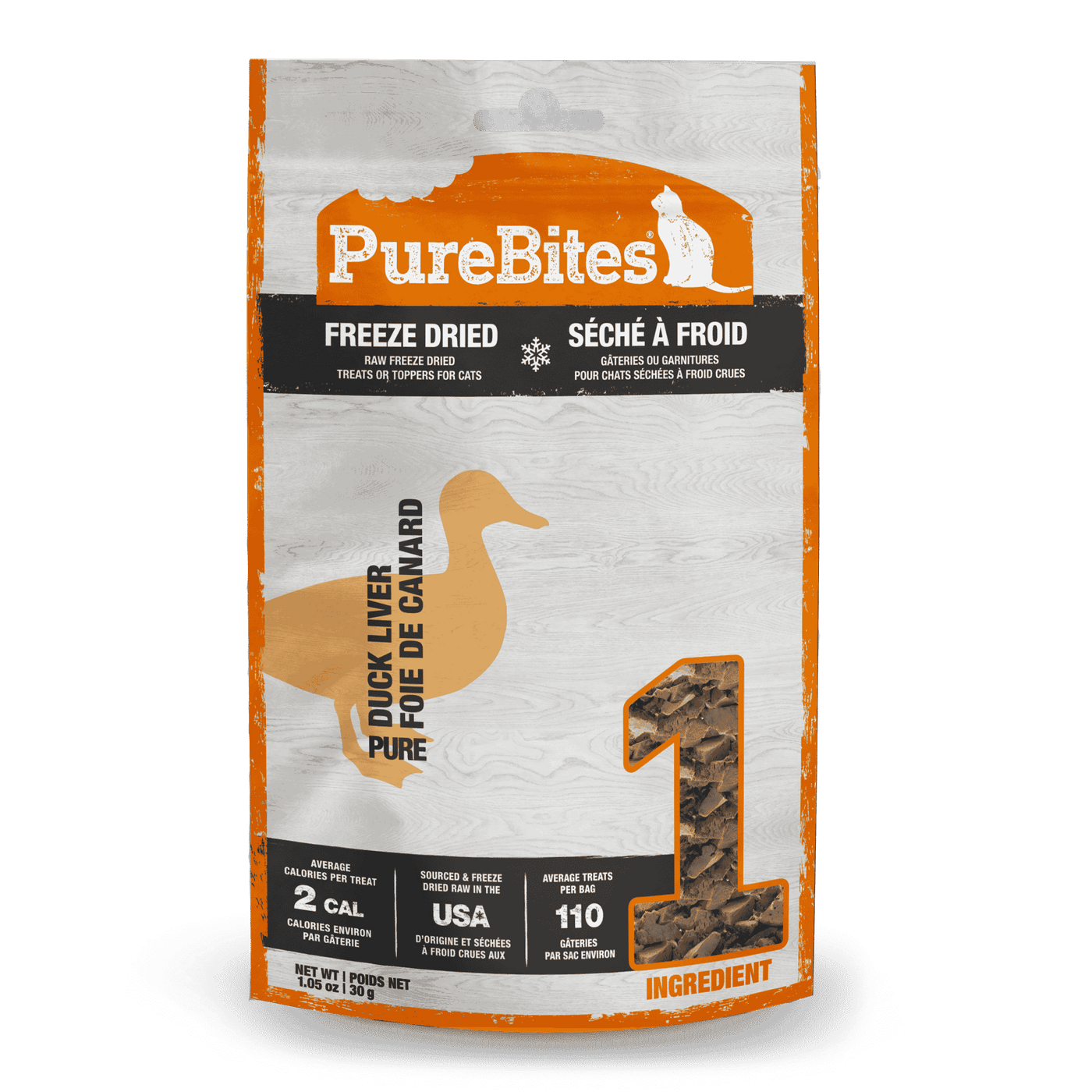 PureBites for Cats - Duck Freeze Dried Treats