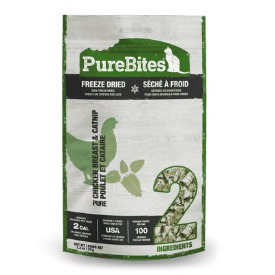 PureBites for Cats - Chicken Breast and Catnip Freeze Dried Treats