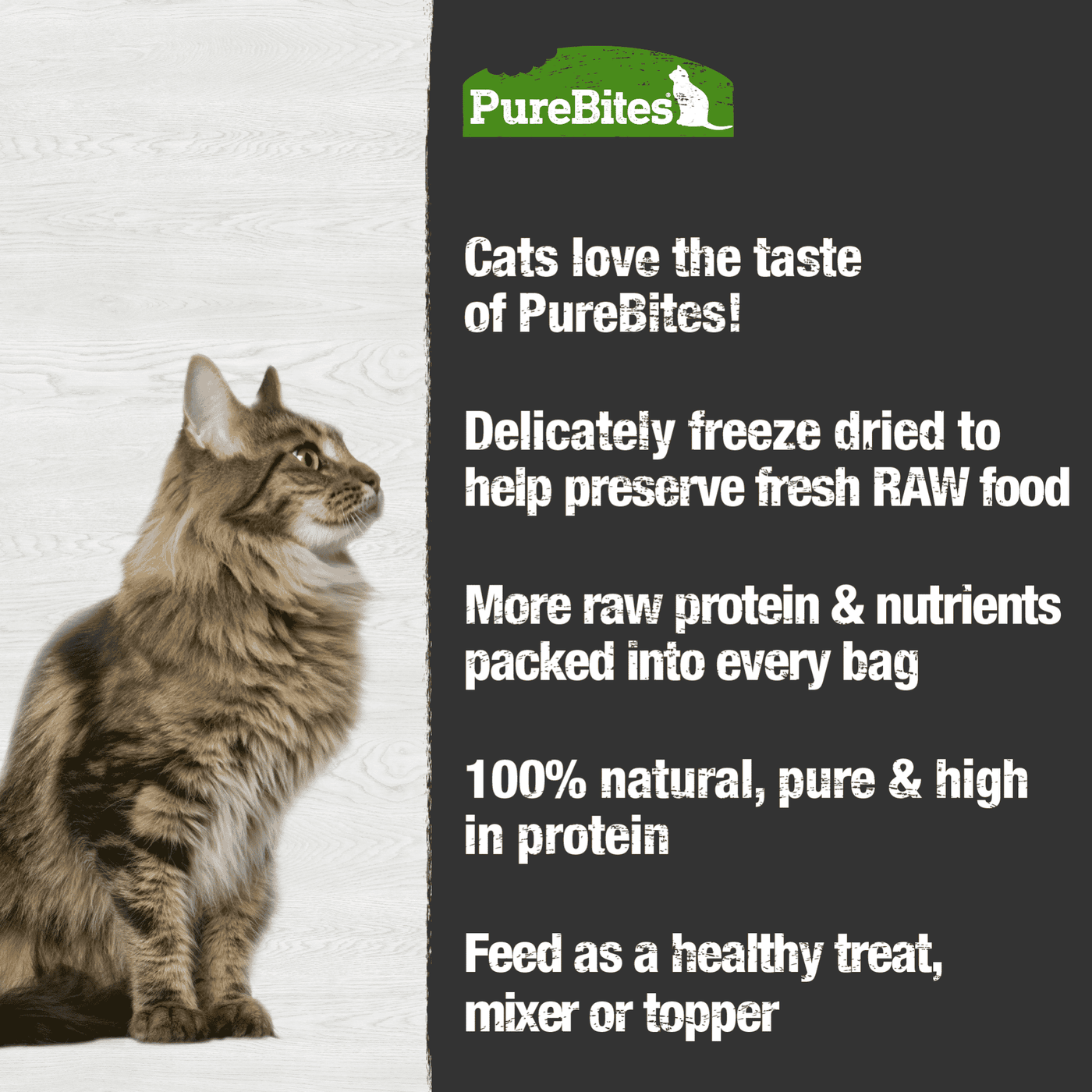 PureBites for Cats - Chicken Breast and Catnip Freeze Dried Treats