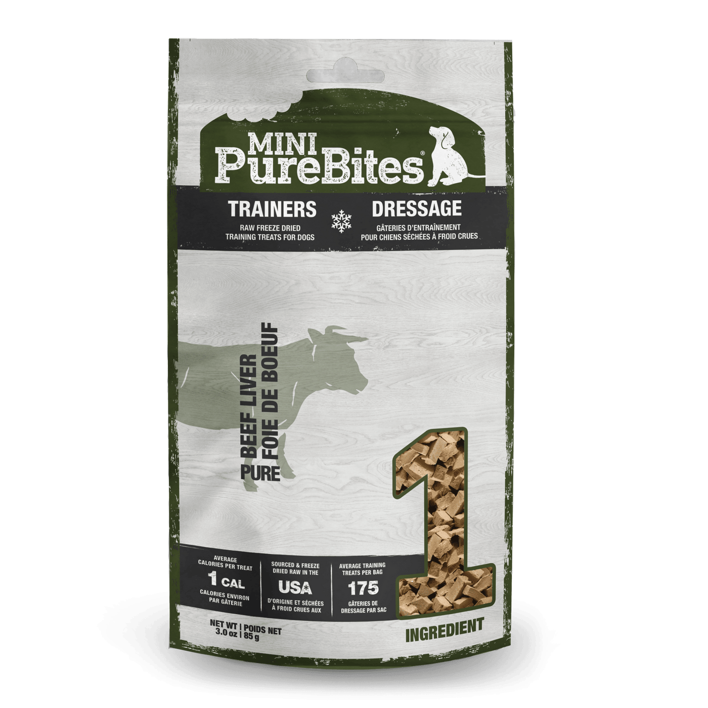 PureBites for Dogs - Mini Beef Liver Freeze Dried Treats