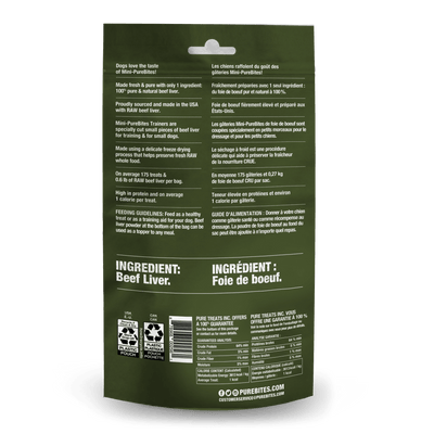 PureBites for Dogs - Mini Beef Liver Freeze Dried Treats