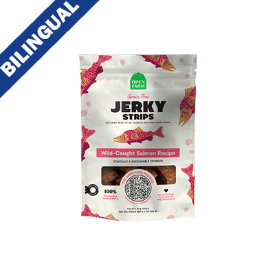 Ferme ouverte pour chiens – Lanières de bœuf séchées nourries à l'herbe sans céréales (5,6 oz)