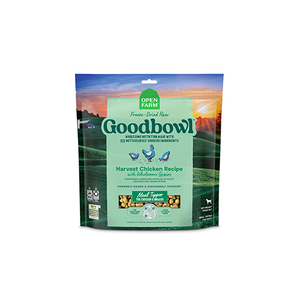 Open Farm - Goodbowl Harvest Chicken Recipe with Wholesome Grains Freeze-Dried Raw Dog Food