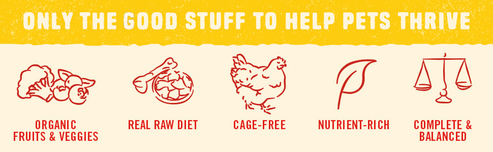 Only The Good Stuff To Help Pets Thrive