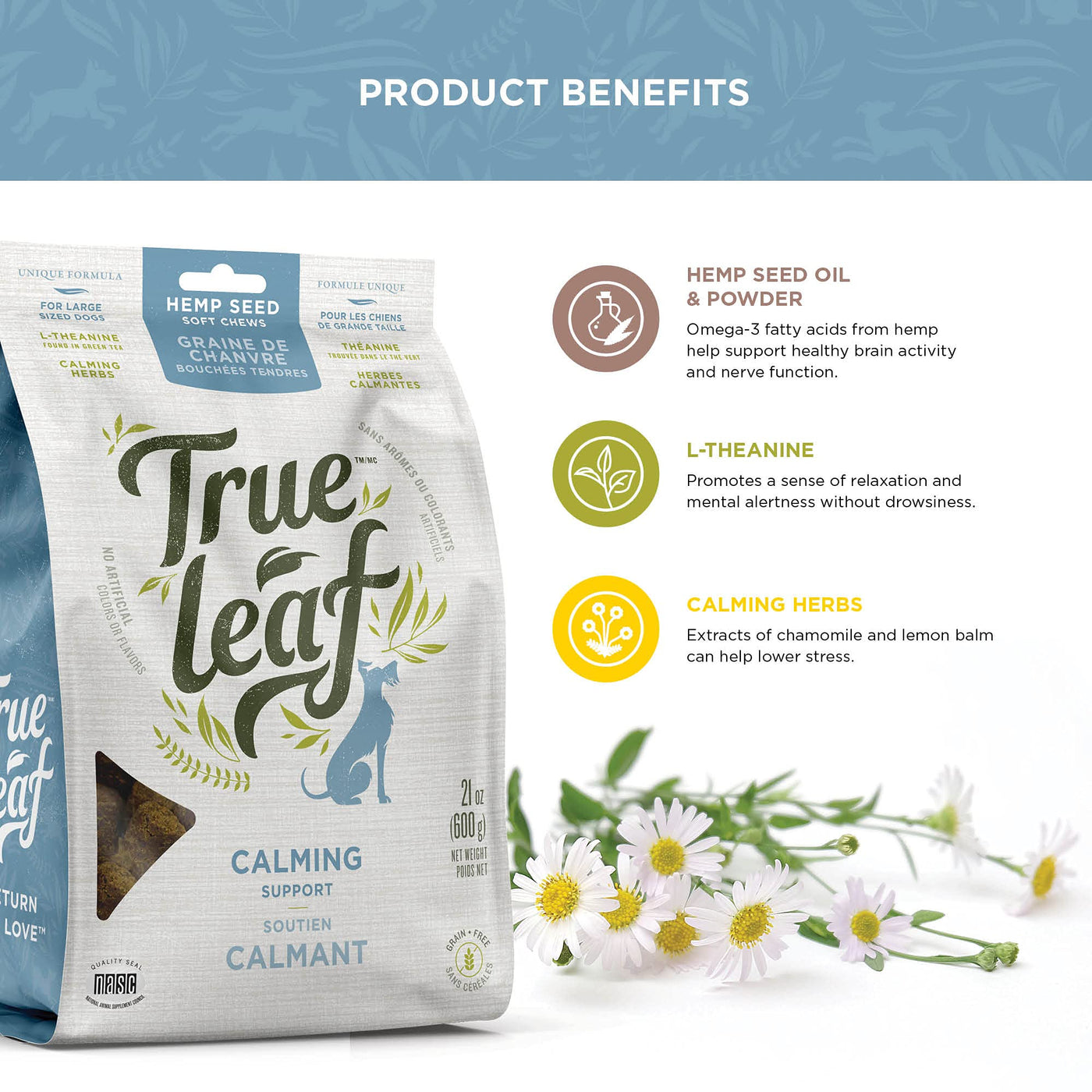 True Leaf - Calming Support for Dogs