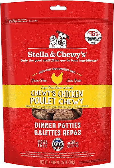 Stella & Chewy's - Chewy's Chicken Freeze Dried Dinner Patties for Dogs