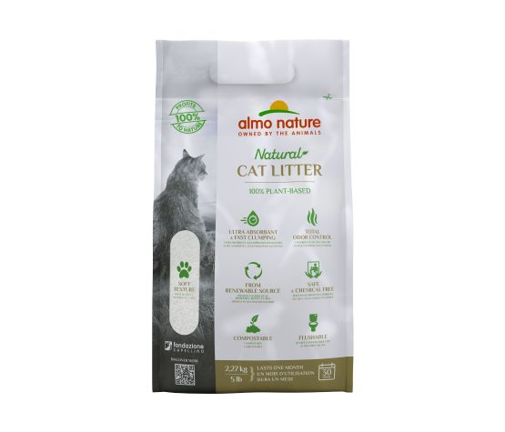 Almo Nature - Clumping Cat Litter - Vegetable Fiber