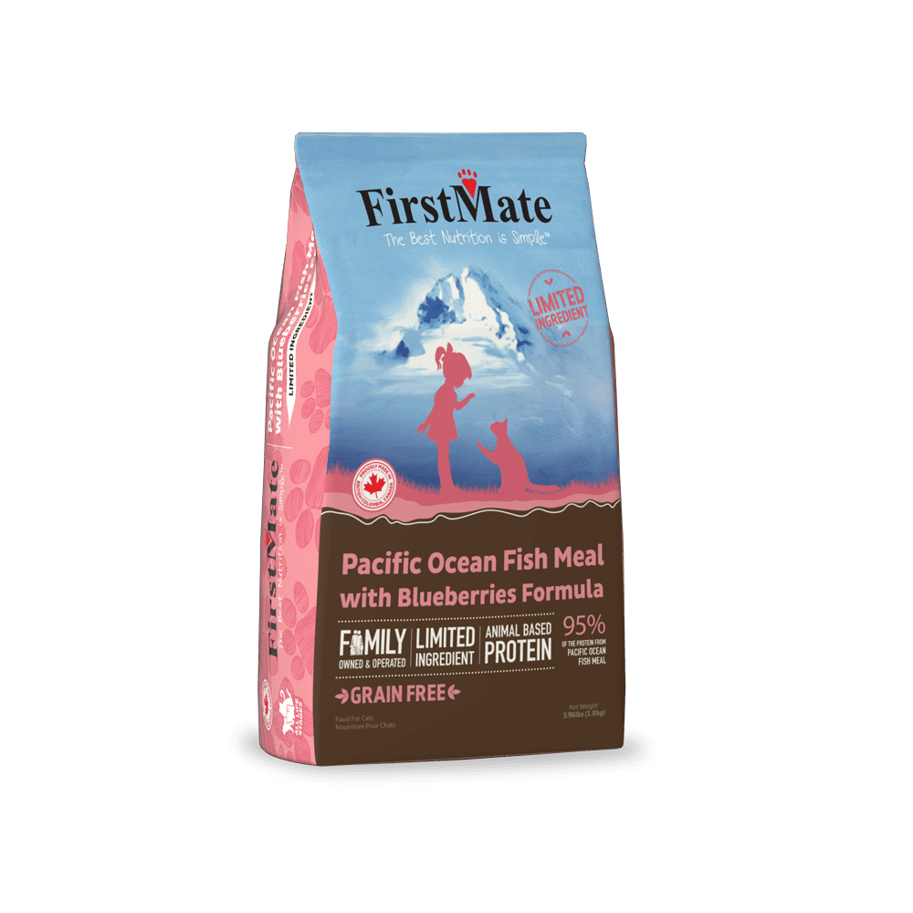 FirstMate Pacific Ocean Fish Meal and Blueberries Formula Dry Cat Food