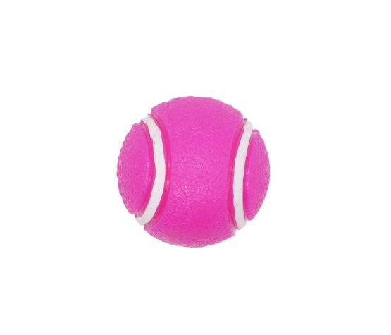 Bud'z - Rubber Dog Toy - Tennis Ball - Medium Pink