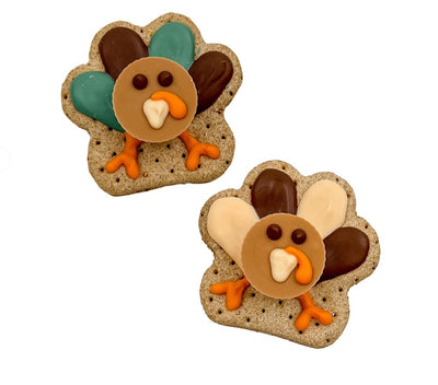 Halloween dog cookies turkey thanks giving fall colors