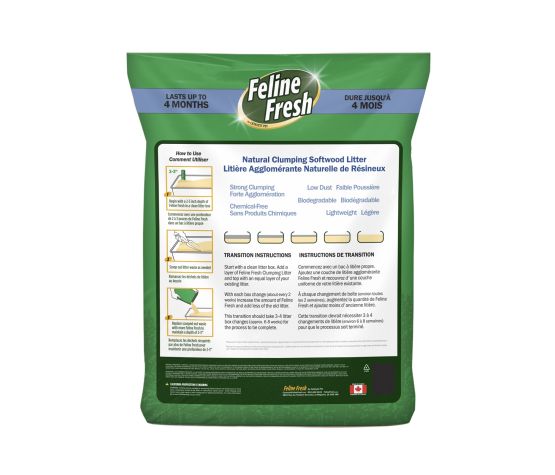 Feline Fresh : Litière agglomérante pour chat