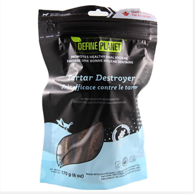 define planet tartar destroyer oral health for dogs natural ingrediants