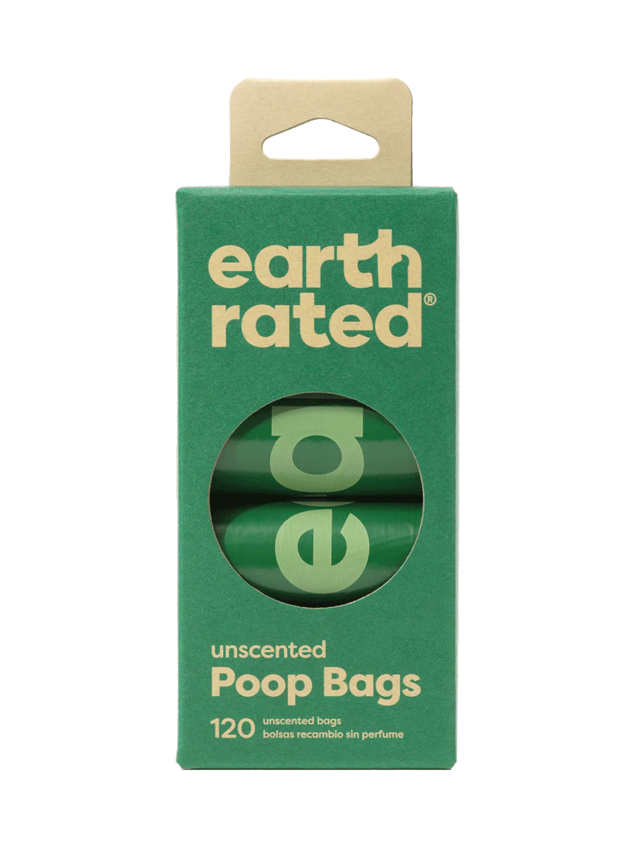 Earth Rated Eco Friendly Poop Bags (Unscented)