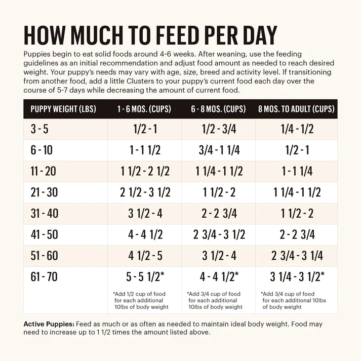 FEEDING GUIDE