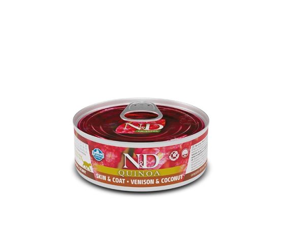 Farmina N&D Quinoa Nourriture humide pour chats en conserve sans céréales