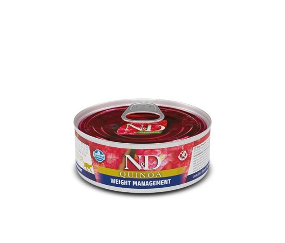 Farmina N&D Quinoa Nourriture humide pour chats en conserve sans céréales