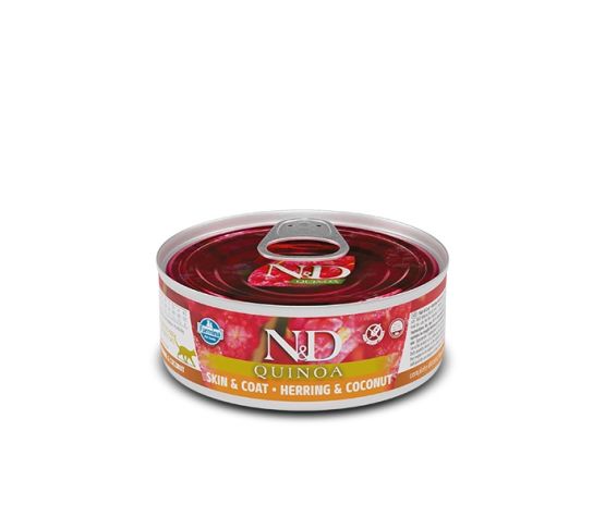 Farmina N&D Quinoa Nourriture humide pour chats en conserve sans céréales