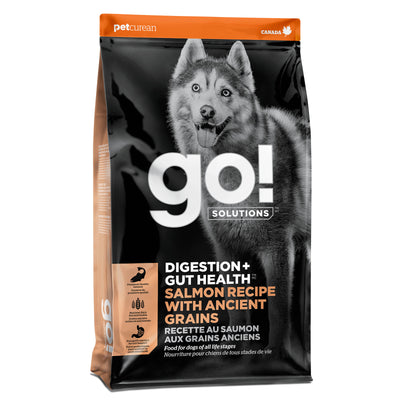 Go! - Salmon Recipe With Ancient Grains Digestion + Gut Health For Dogs