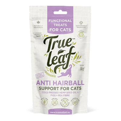 True Leaf - Hairball Support Chews for Cats (50gm)