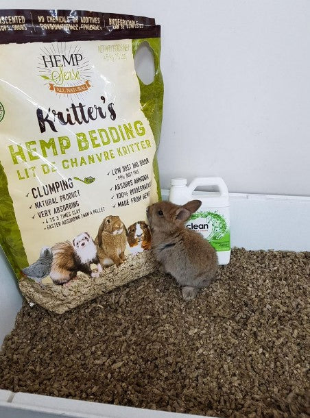 Small Animal Bedding Hemp Rabbit Bedding Hemp Sense Kritter's