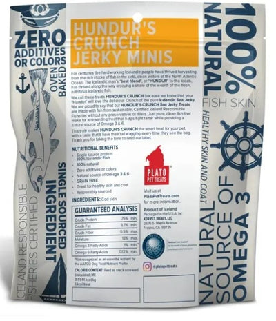 Plato Hunder's Crunch Jerky Minis 3.5 OZ