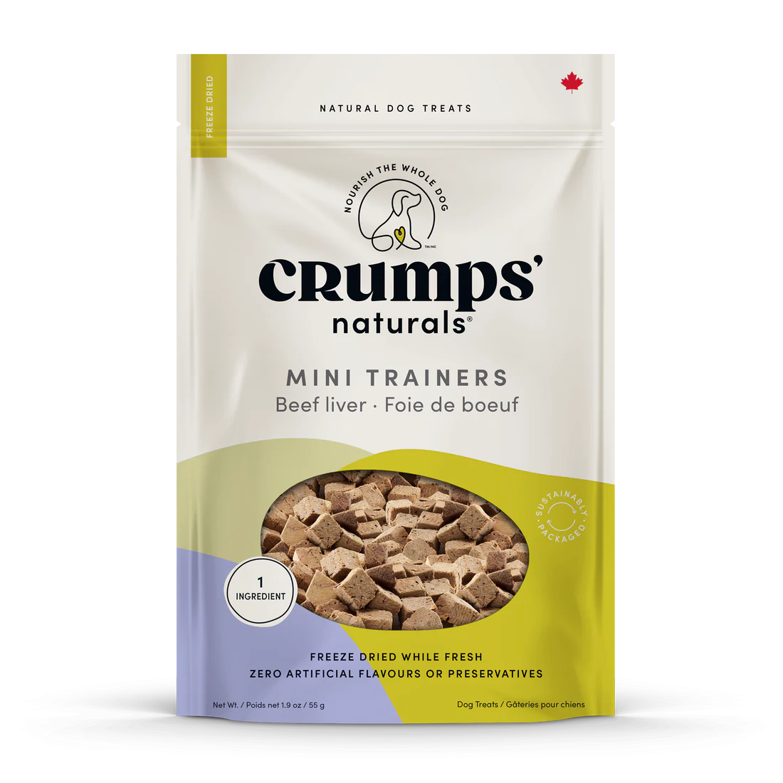 Crumps - Beef Liver Mini Trainers Dog Treats
