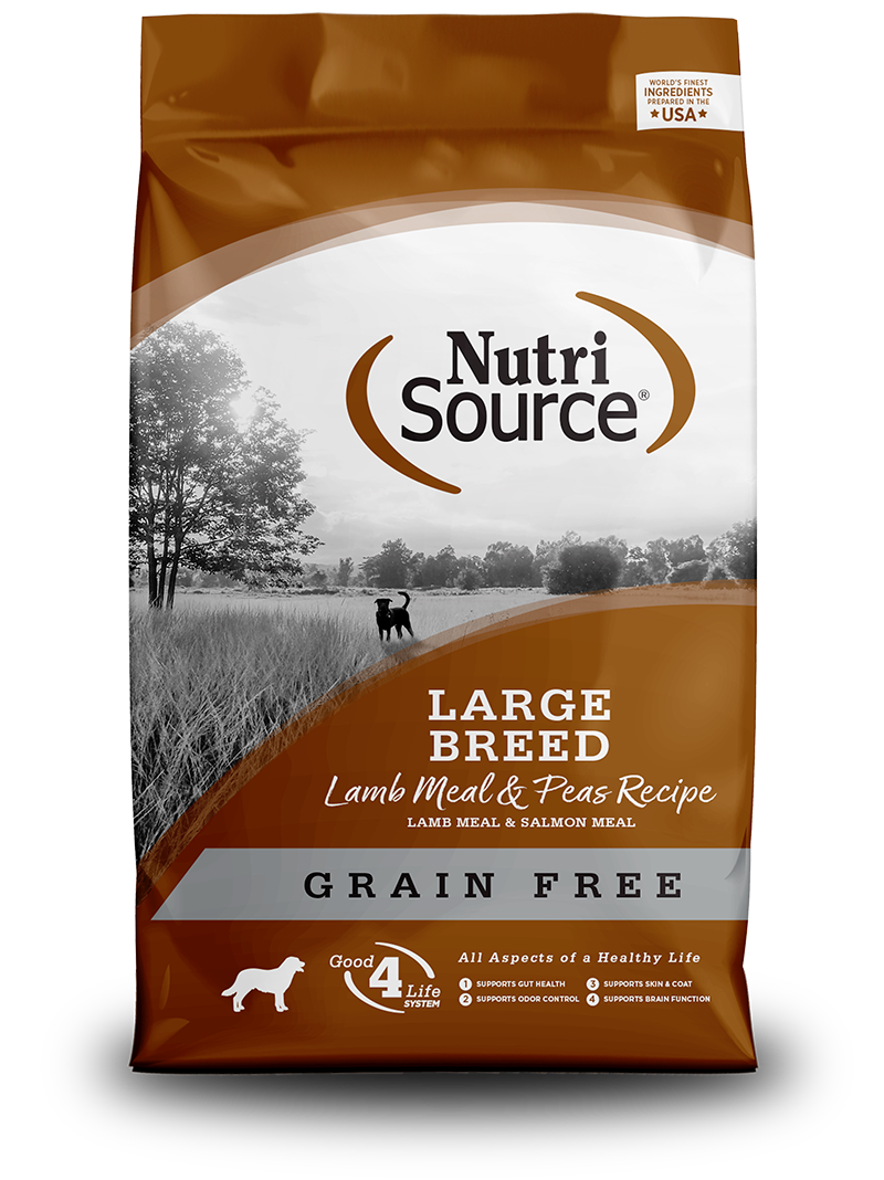 NutriSource - Large Breed Lamb Meal & Peas Recipe Dry Dog Food