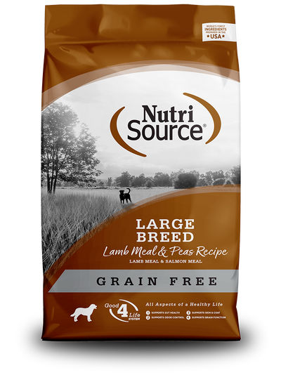 NutriSource - Large Breed Lamb Meal & Peas Recipe Dry Dog Food