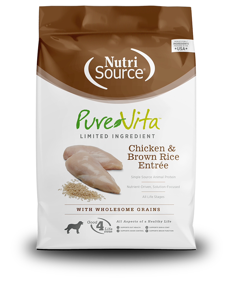 PureVita - Chicken and Brown Rice Dry Dog Food