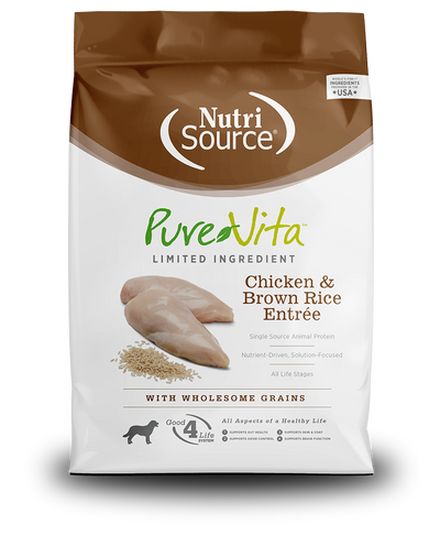 PureVita - Chicken and Brown Rice Dry Dog Food