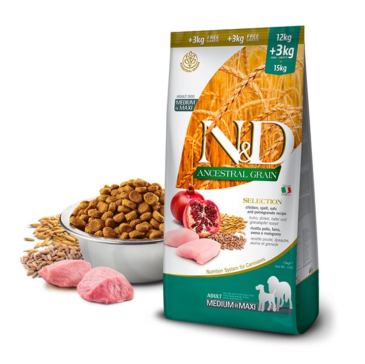 Farmina N D Ancestral Grain Dry Dog Food The Angels Pet Store