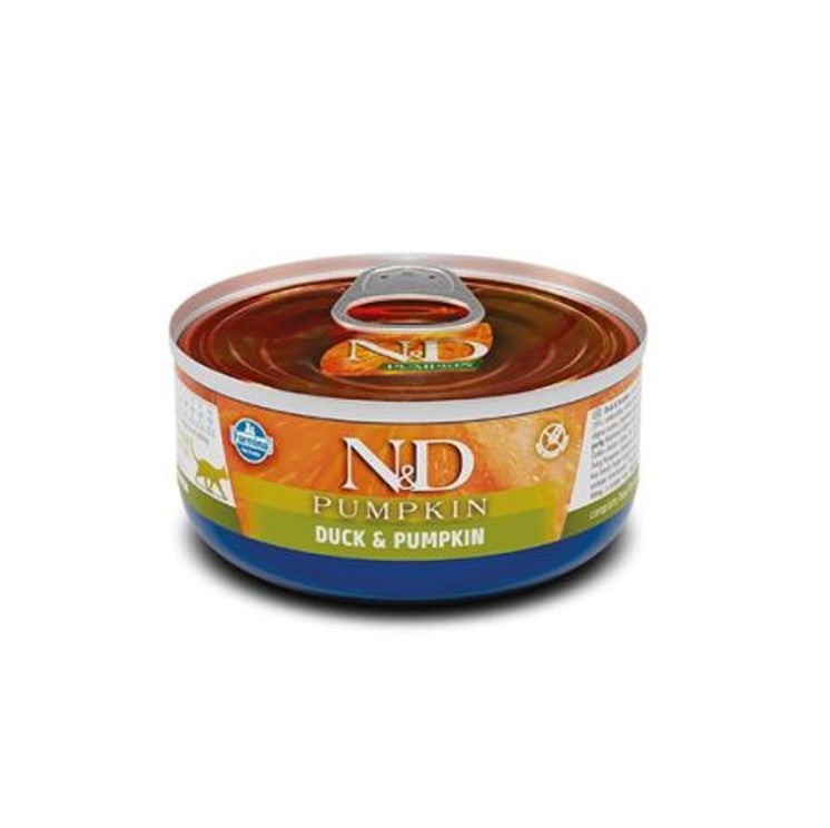 Farmina N&D Nourriture humide pour chats en conserve sans céréales à la citrouille