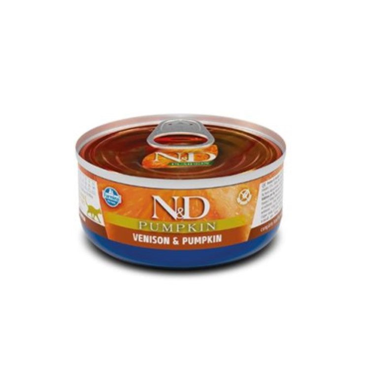 Farmina N&D Nourriture humide pour chats en conserve sans céréales à la citrouille
