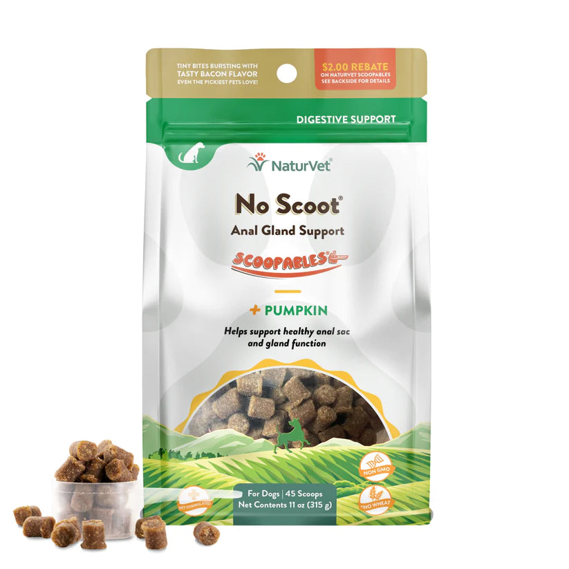 NaturVet - No Scoot plus Pumpkin Scoopables