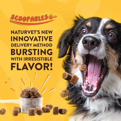 Scoopables: NaturVet's New Innovative Delivery Method Bursting with Irresistible Flavor!